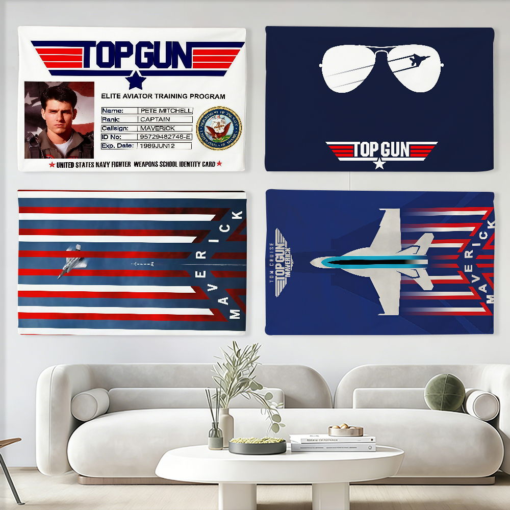 Outdoor Adventure Club - Adventure Movie T-Top Gun flag Suitable