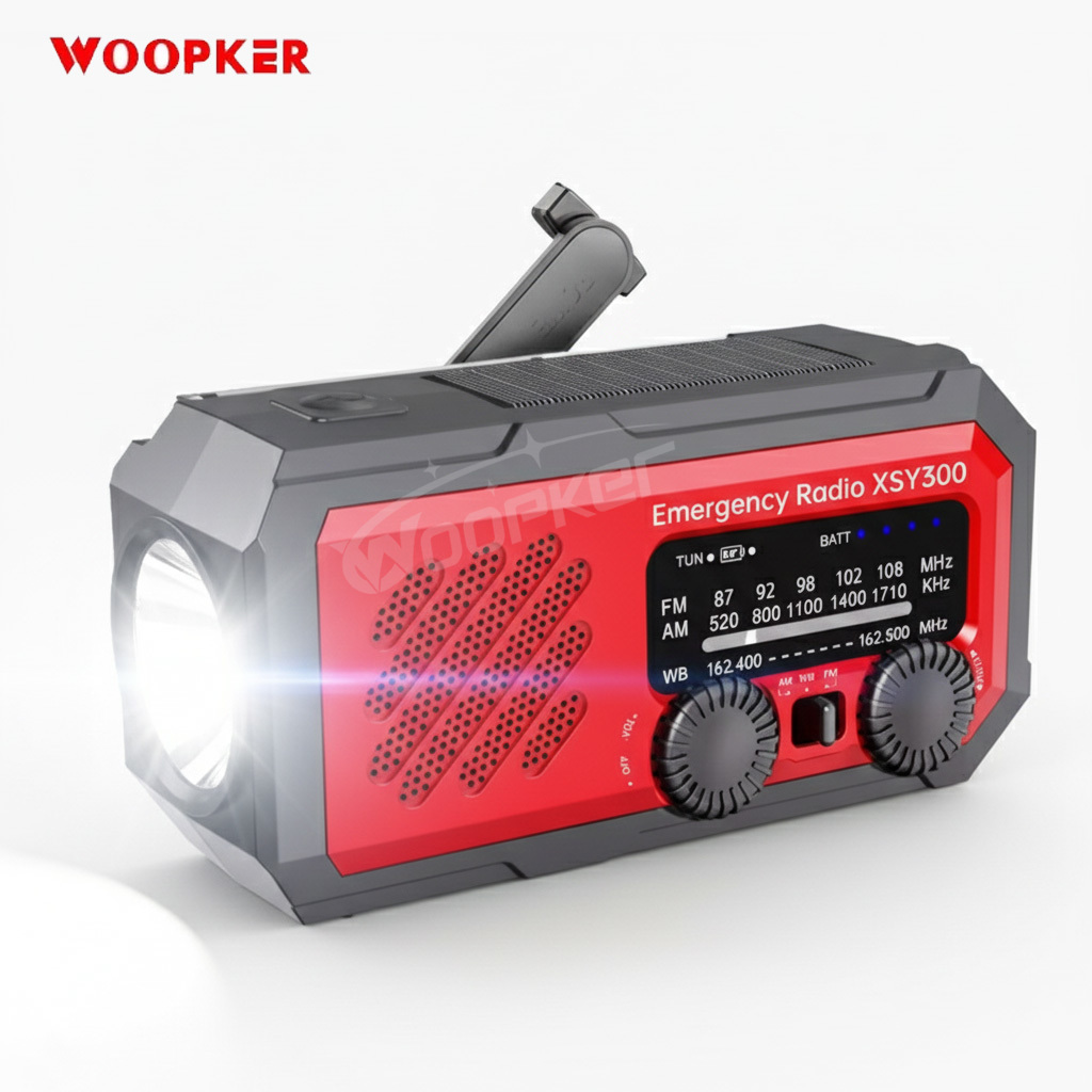 WOOPKER portable radio Solar H - Emergency Radio Solar のレビューと価格