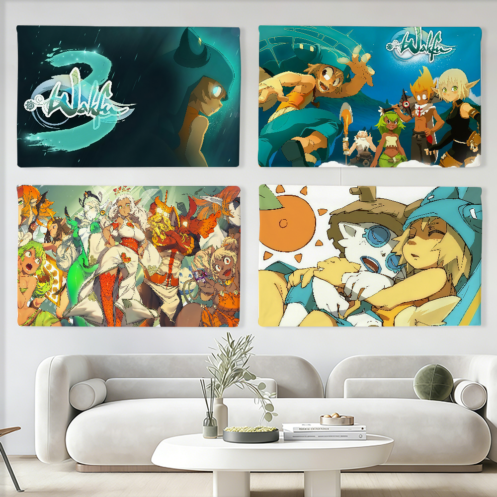 Adventure cartoon W-wakfu flag - Outdoor Adventure Club のレビューと価格