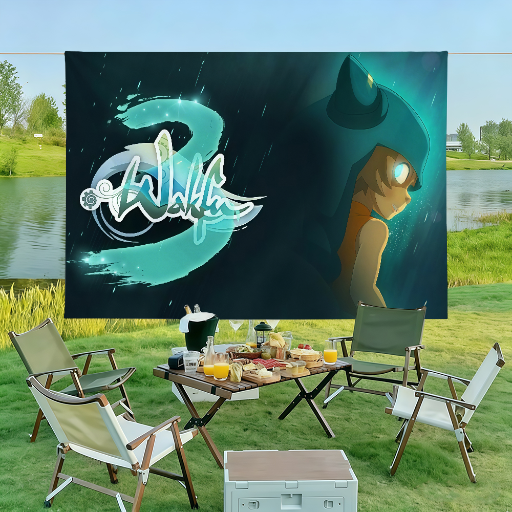 Adventure cartoon W-wakfu flag - Outdoor Adventure Club のレビューと価格