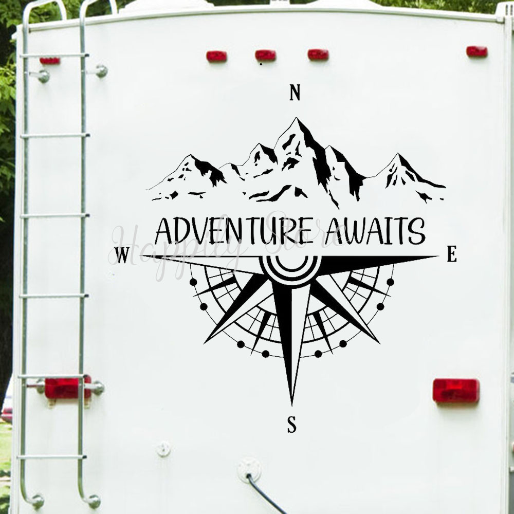 Campervan Stickers Adventure A - Outdoor Adventure Ideas のレビューと価格
