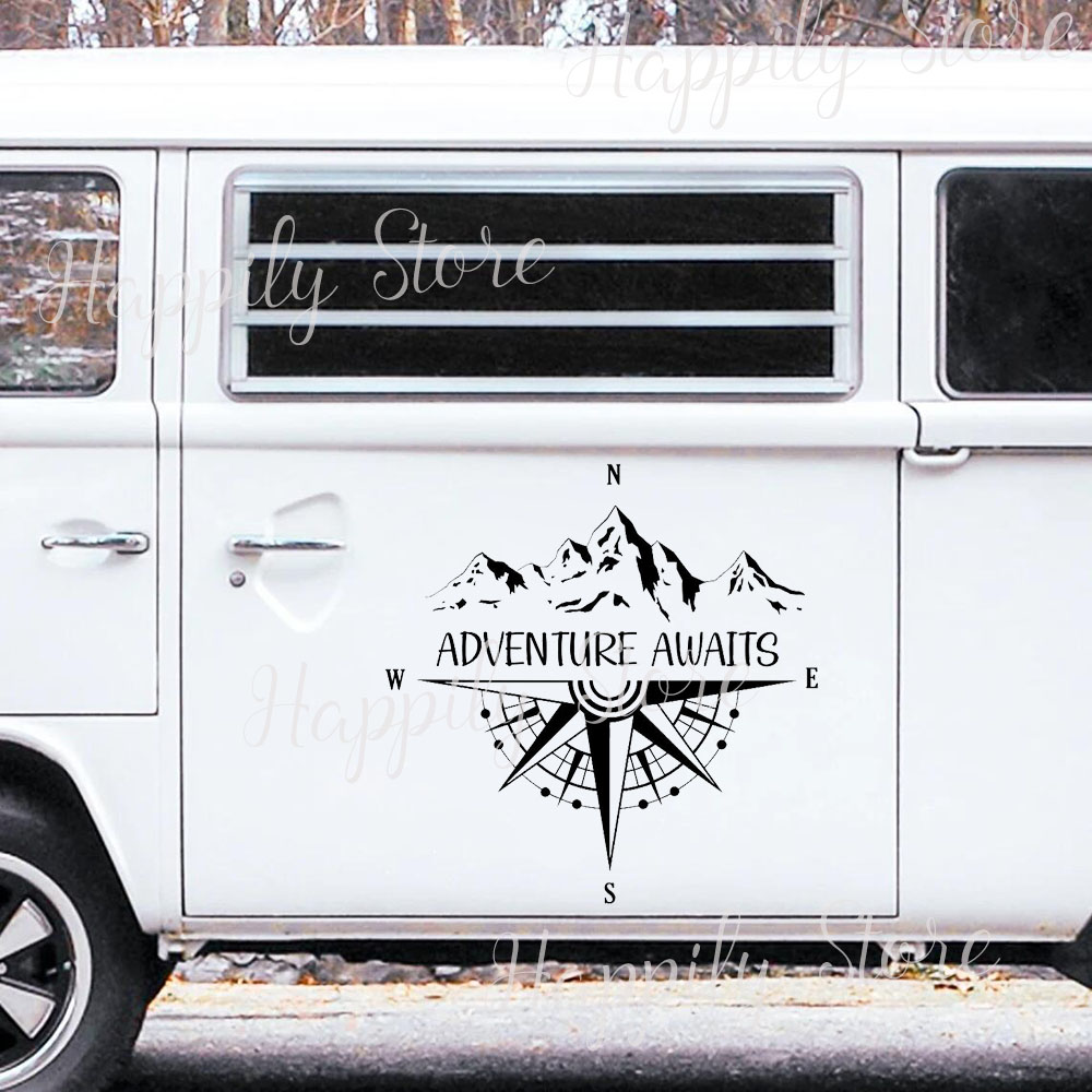 Campervan Stickers Adventure A - Outdoor Adventure Ideas のレビューと価格