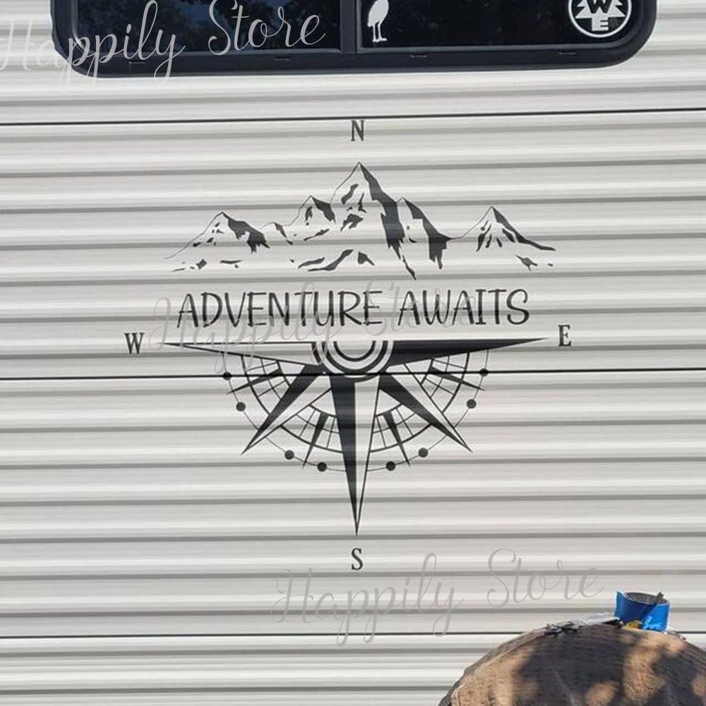 Campervan Stickers Adventure A - Outdoor Adventure Ideas のレビューと価格