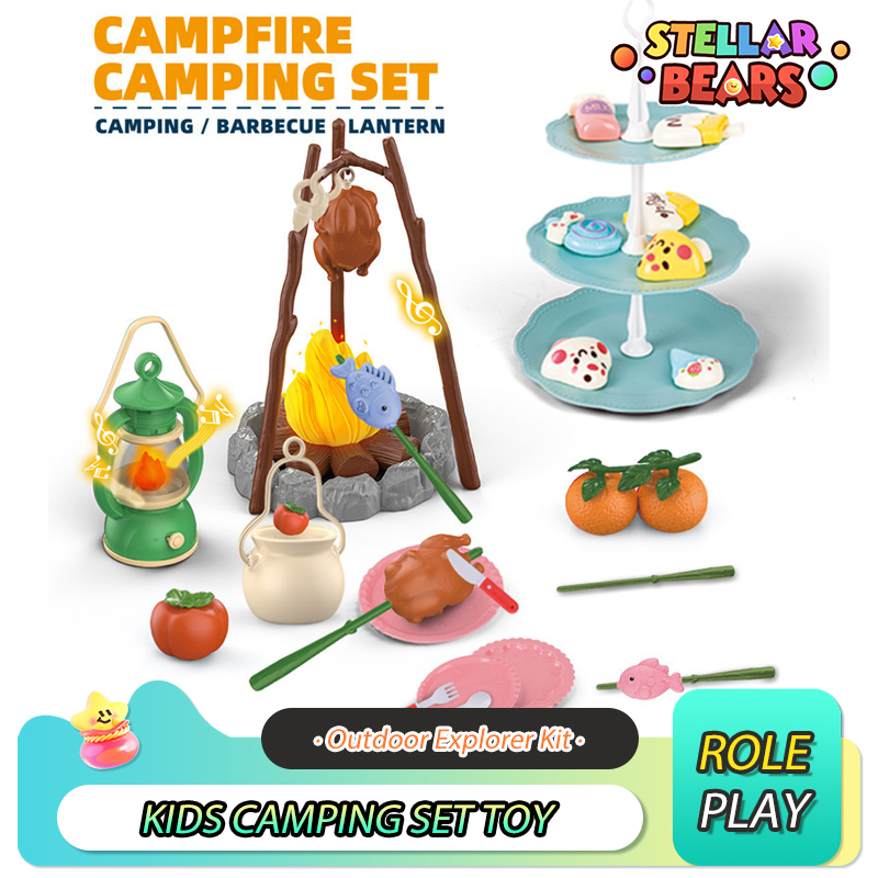 Kids Camping Set Toy Outdoor E - Outdoor Adventure Kit For Boys のレビューと価格