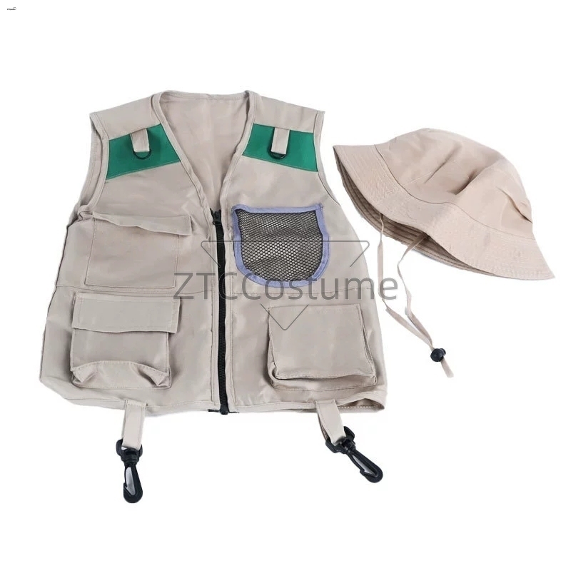 Kids Explorer Vest and Hat Cos - Outdoor Adventure Kit For Boys のレビューと価格