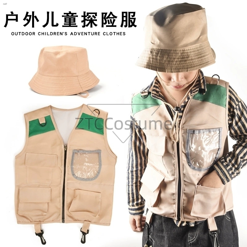 Kids Explorer Vest and Hat Cos - Outdoor Adventure Kit For Boys のレビューと価格