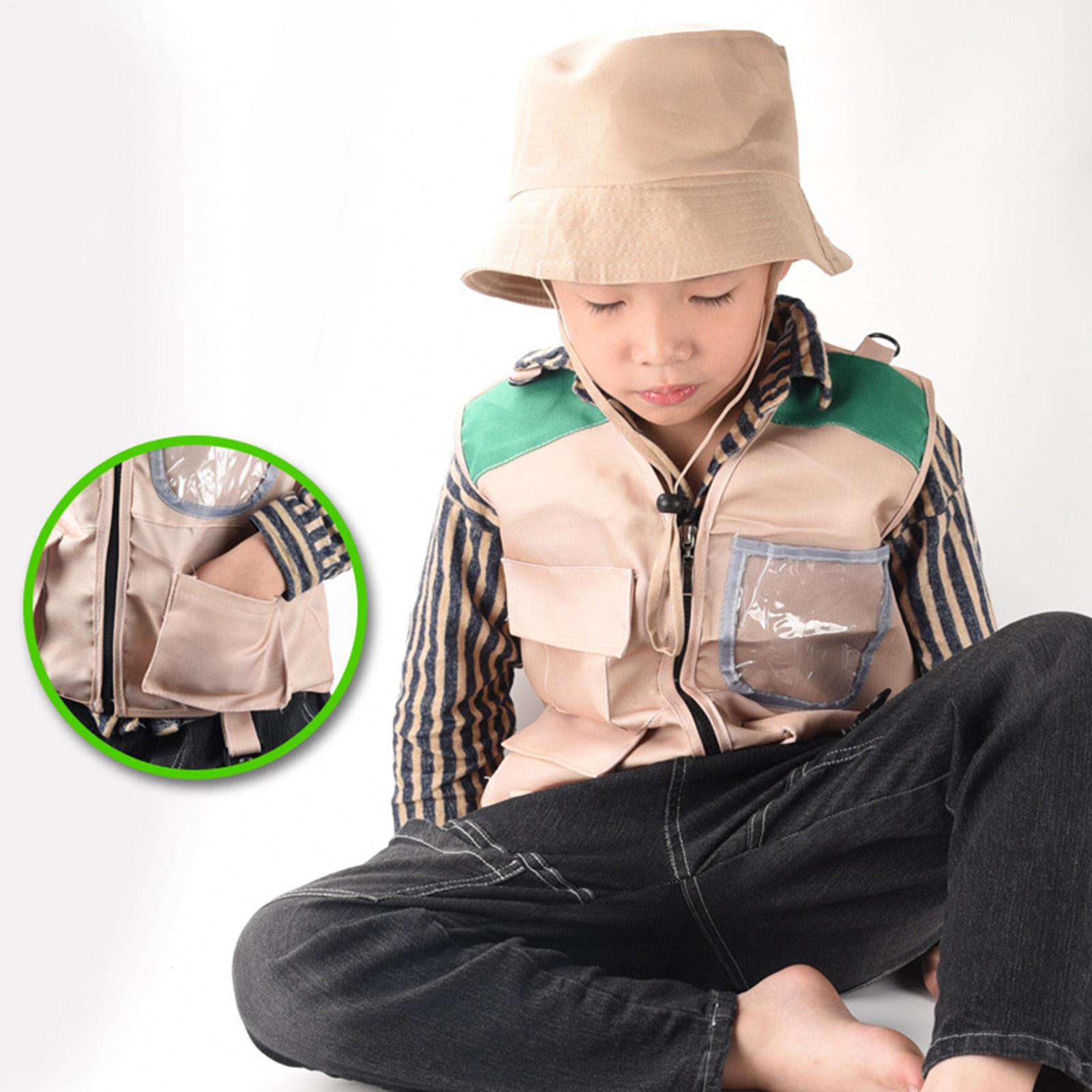 Kids Explorer Vest and Hat Hal - Outdoor Adventure Kit For Boys のレビューと価格