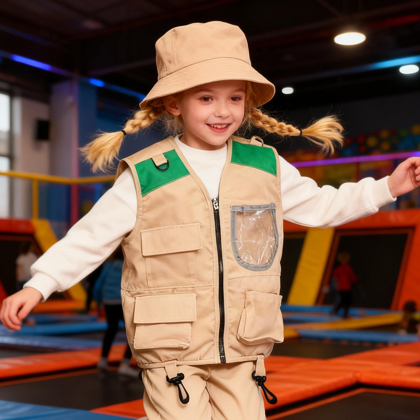 Kids Explorer Vest and Hat Hal - Outdoor Adventure Kit For Boys のレビューと価格