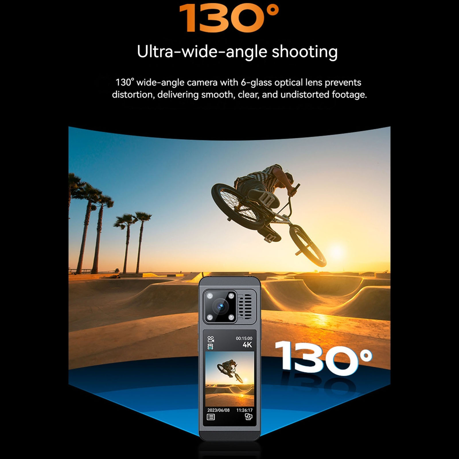 4K Action Camera 130 Degree Wi - Outdoor Adventure Degree のレビューと価格