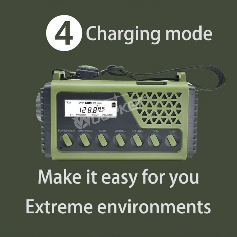 Woopker Radio SY-1199 10000mAh - Emergency Radio Solar のレビューと価格