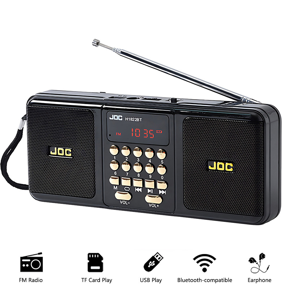 Portable Stereo FM Radio Wirel - Emergency Radio Solar のレビューと価格