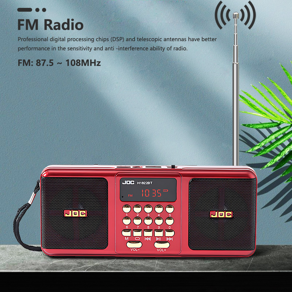 Portable Stereo FM Radio Wirel - Emergency Radio Solar のレビューと価格