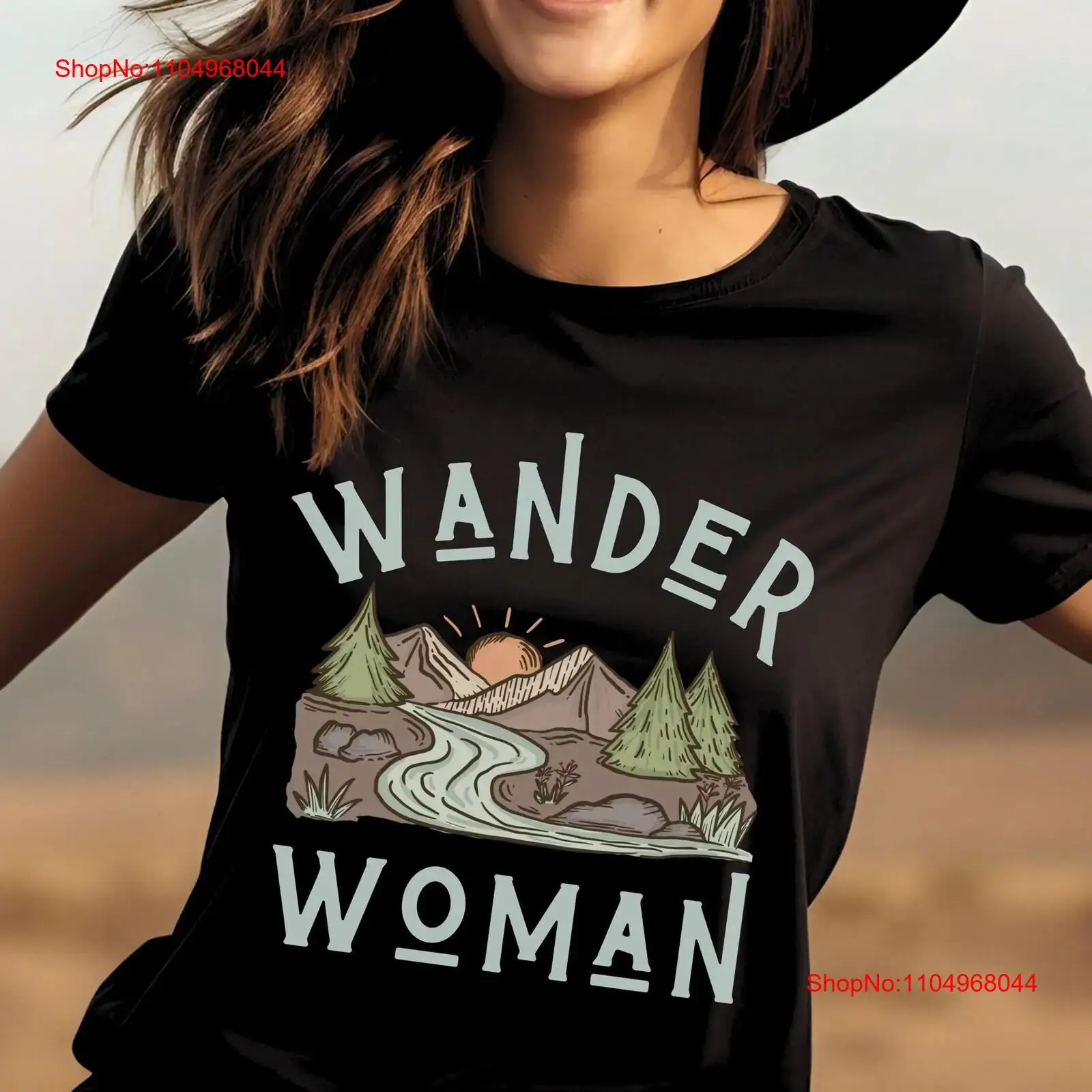 Wander Woman T Shirt Hiking Mo - Outdoor Adventure Ideas のレビューと価格