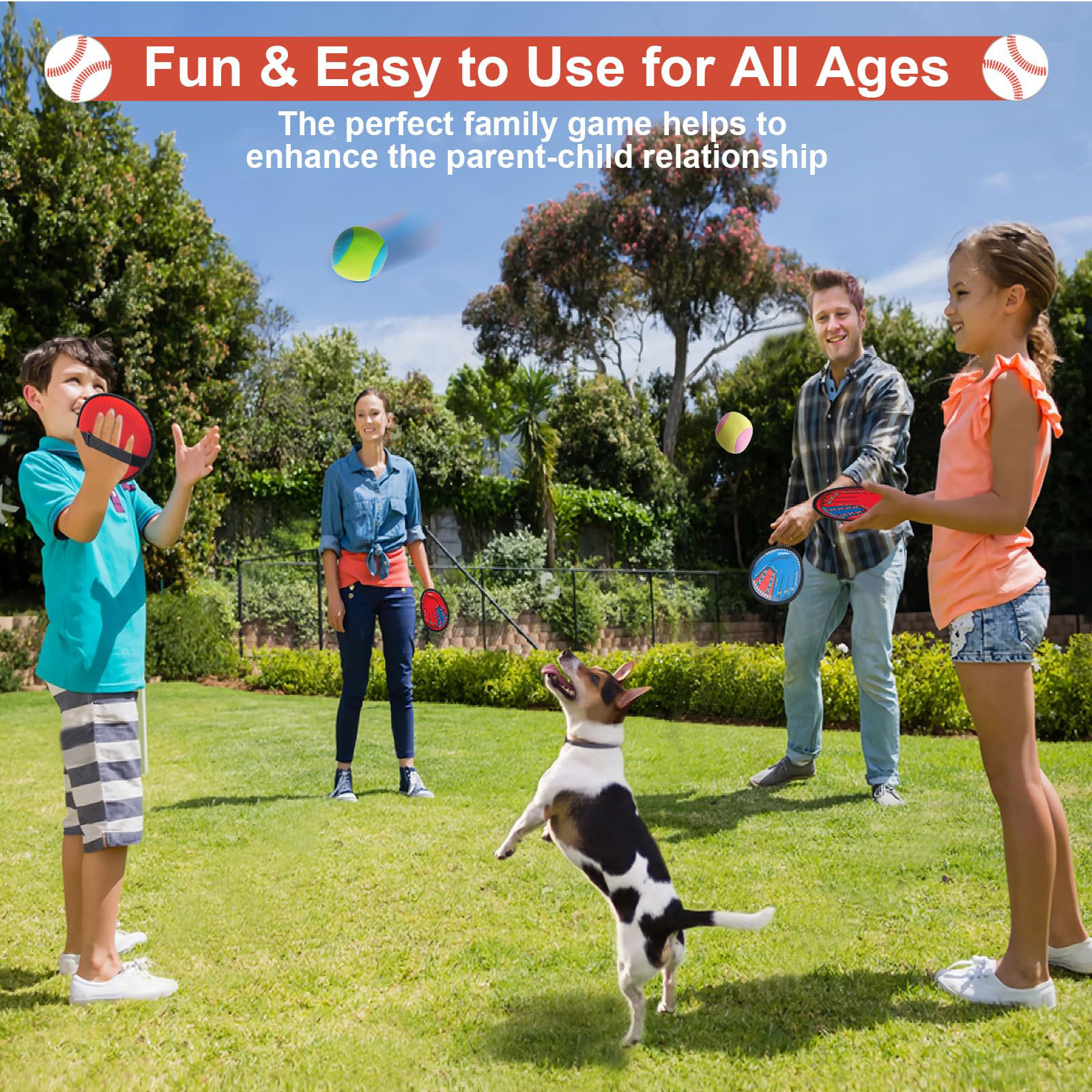 4Set Kids Sucker Sticky Ball T - Outdoor Adventure Game のレビューと価格