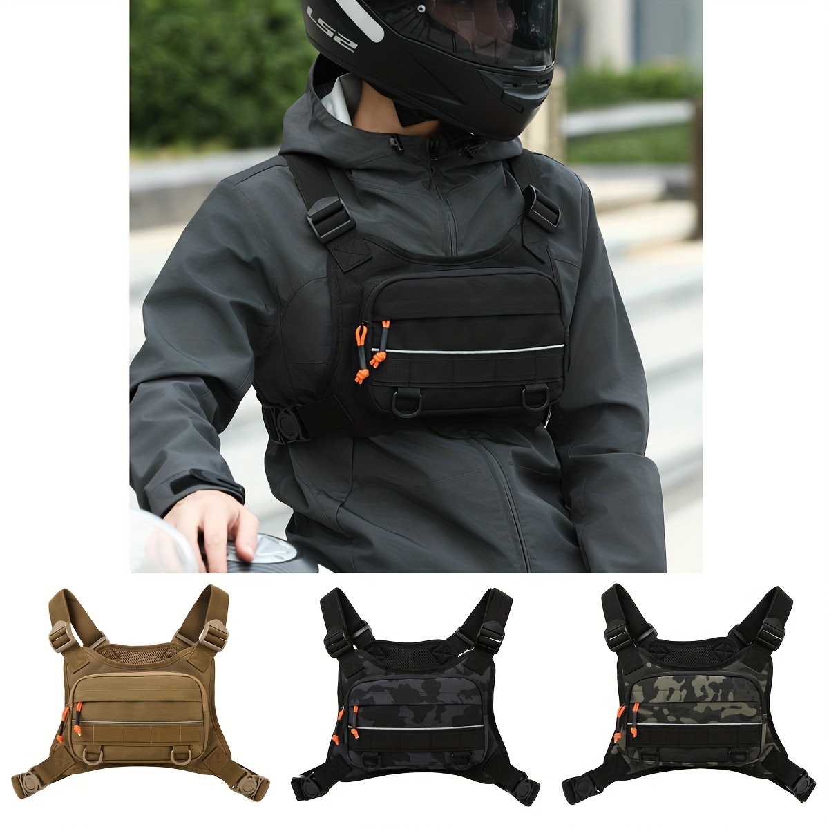 1-Piece Men's Outdoor Chest Ba - Outdoor Adventure With No Backpack のレビューと価格