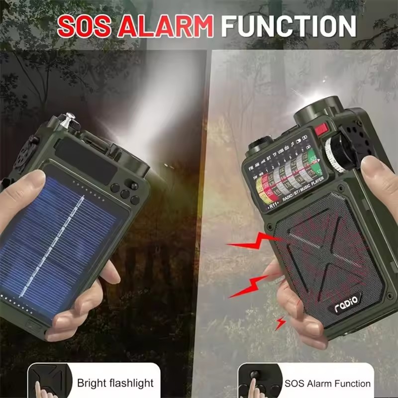 Hand-operated Emergency Solar  - Emergency Radio Solar のレビューと価格