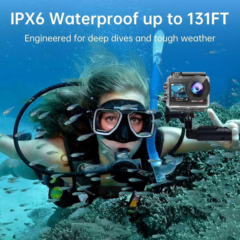 4K Waterproof Action Camera 20 - Outdoor Adventure Video のレビューと価格