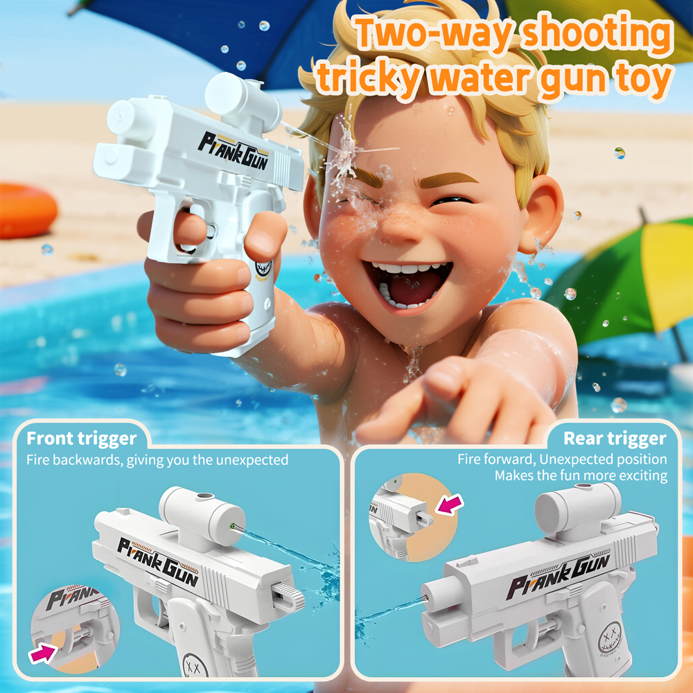 Summer Two-Way Water Gun Prank - Outdoor Adventure Game のレビューと価格