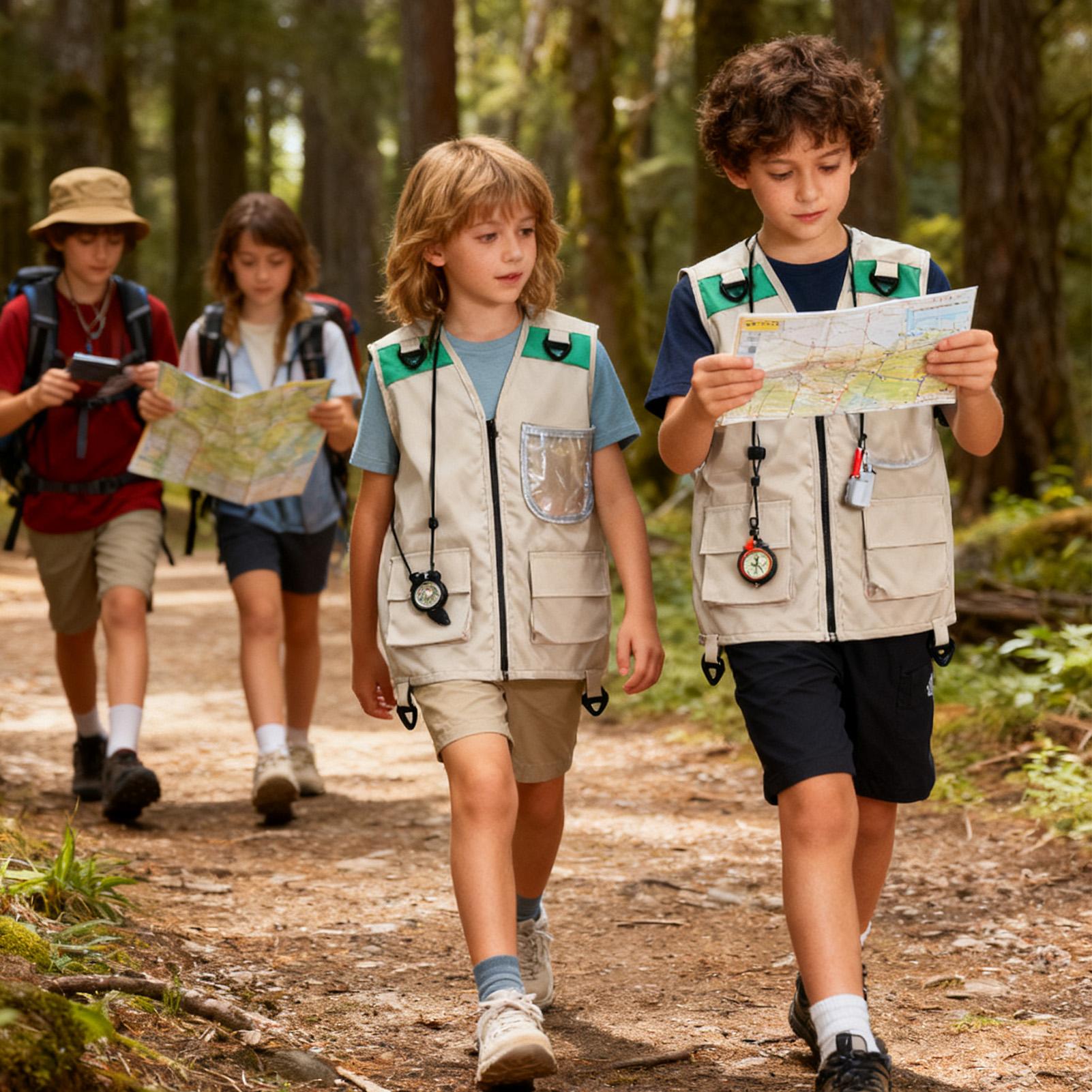 Kids Explorer Vest Costume Saf - Outdoor Adventure Kit For Boys のレビューと価格