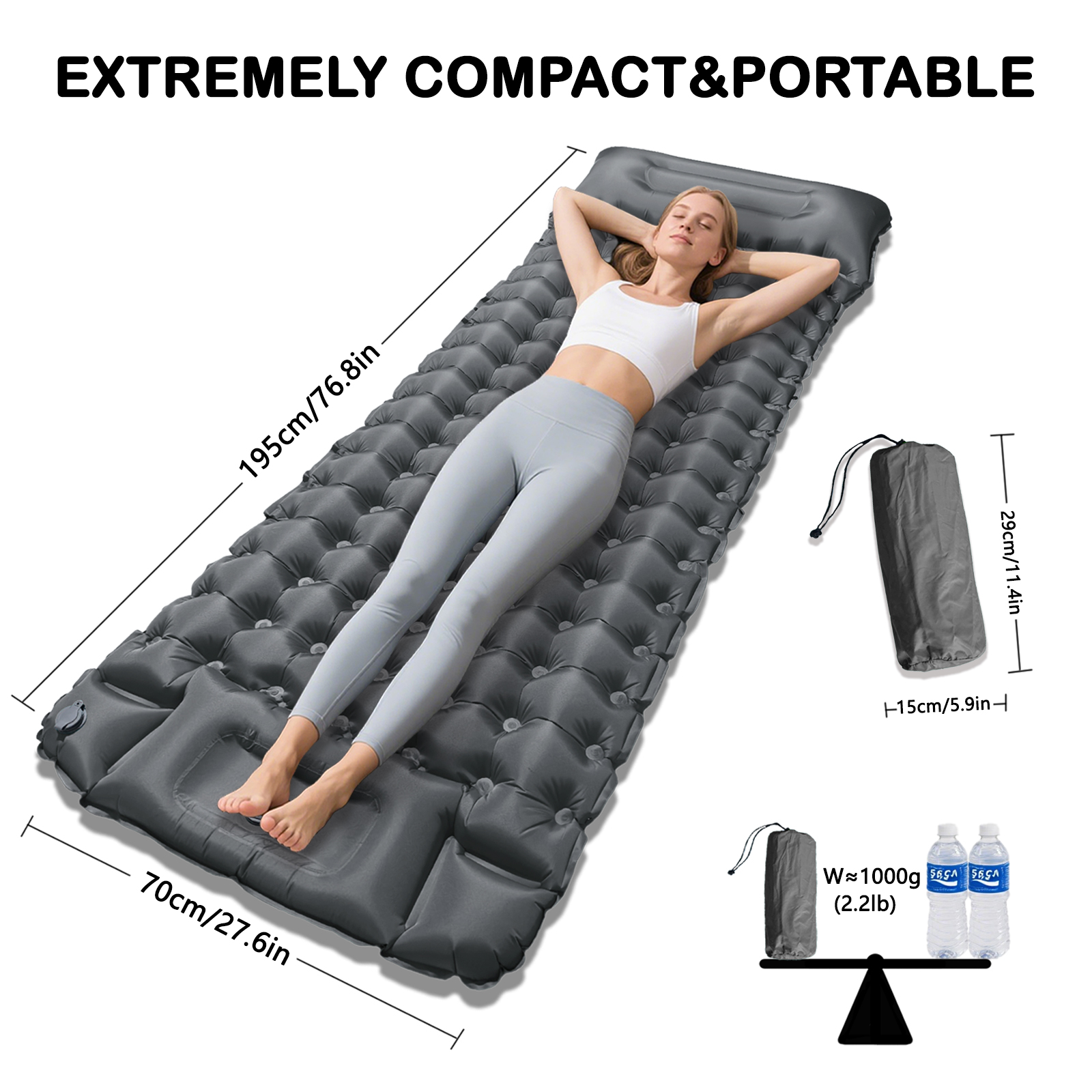 Cozy 10cm Thick Inflatable Mat - Outdoor Adventure Ideas のレビューと価格