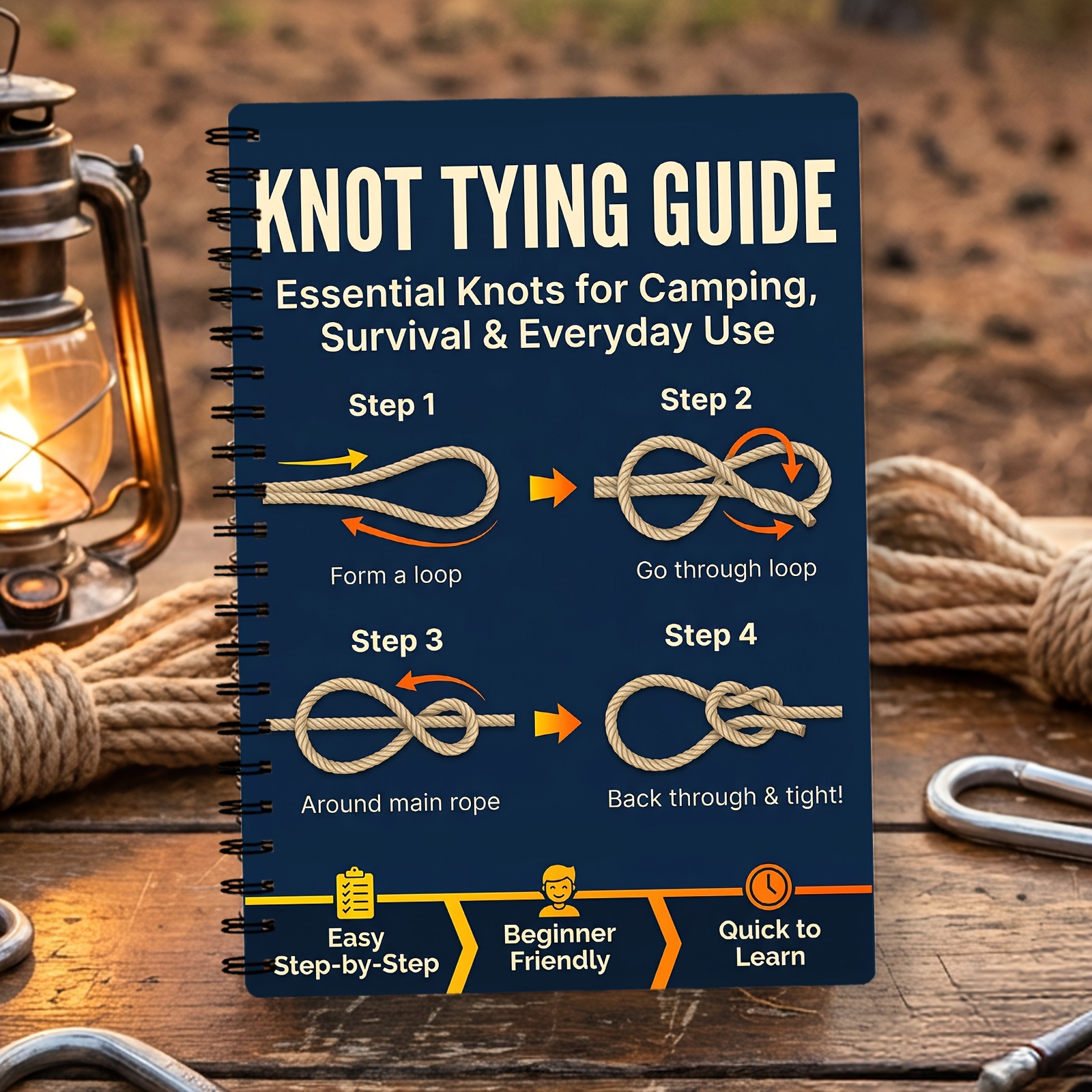 Outdoor Survival Knots StepbyS - Outdoor Adventure For Adults のレビューと価格