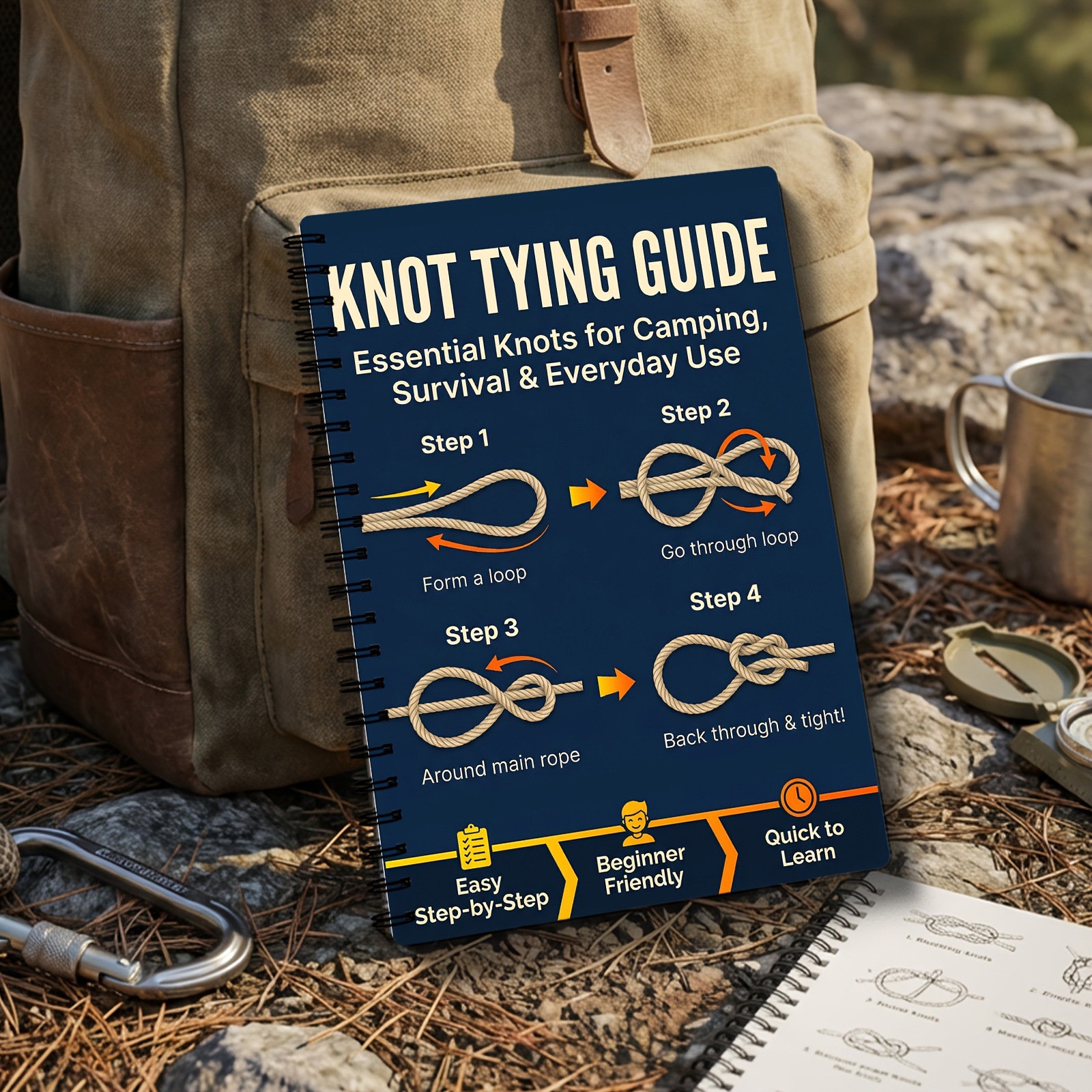 Outdoor Survival Knots StepbyS - Outdoor Adventure For Adults のレビューと価格