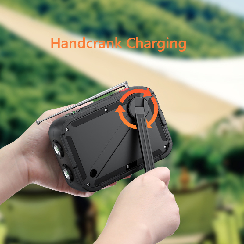 5000mAh Emergency Solar Power  - Emergency Radio Solar のレビューと価格
