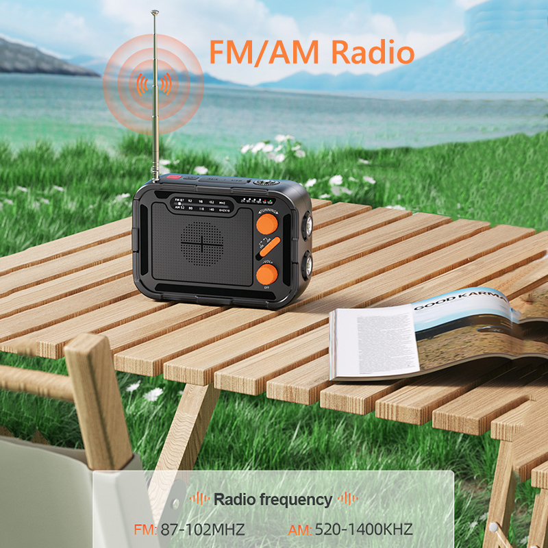 5000mAh Emergency Solar Power  - Emergency Radio Solar のレビューと価格