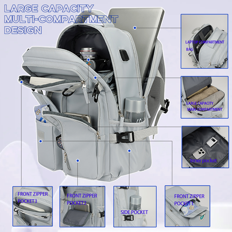 Large capacity waterproof nylo - Outdoor Adventure With No Backpack のレビューと価格