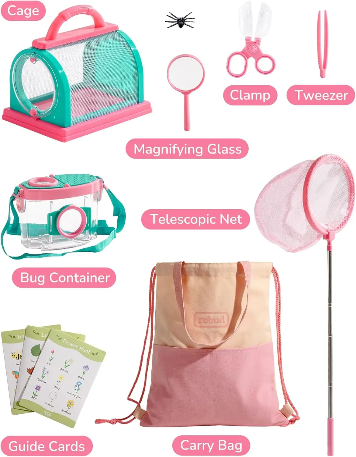 Robotime explorer Kit Bug Catc - Outdoor Adventure Kit For Kids のレビューと価格