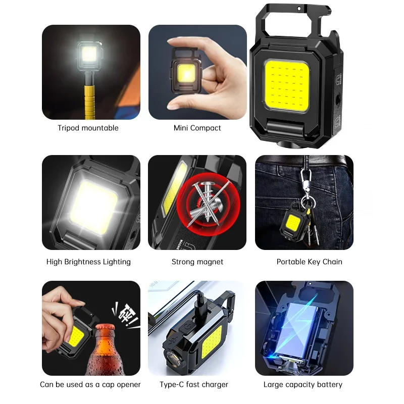 Mini Flashlight Keychain Light - Outdoor Adventure Trips のレビューと価格