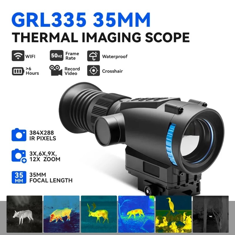 384*288 50Hz Тепловизорный при - Outdoor Adventure Video のレビューと価格