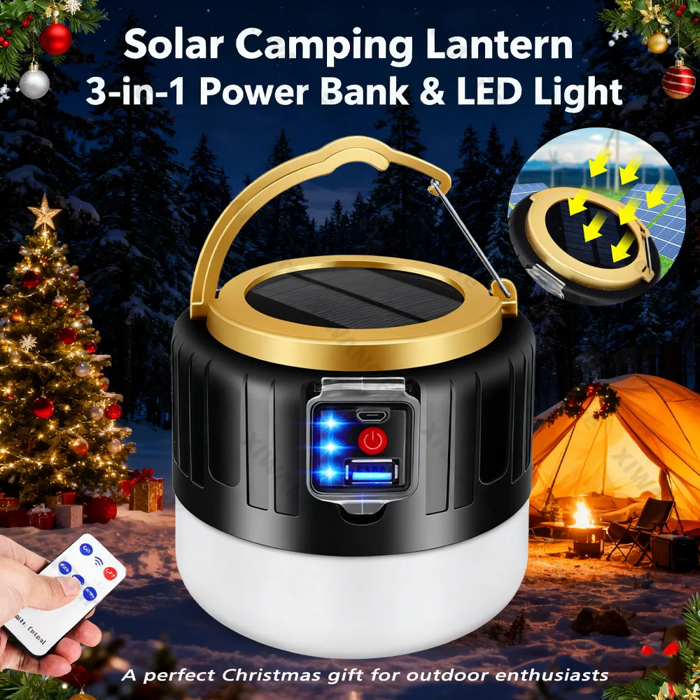 All-in-1 Solar Camping Lantern - Outdoor Adventure Ideas のレビューと価格