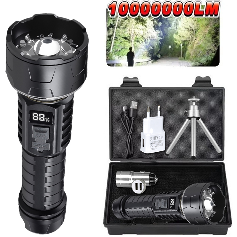 COB LED Flashlight Rechargeabl - Outdoor Adventure Trips のレビューと価格