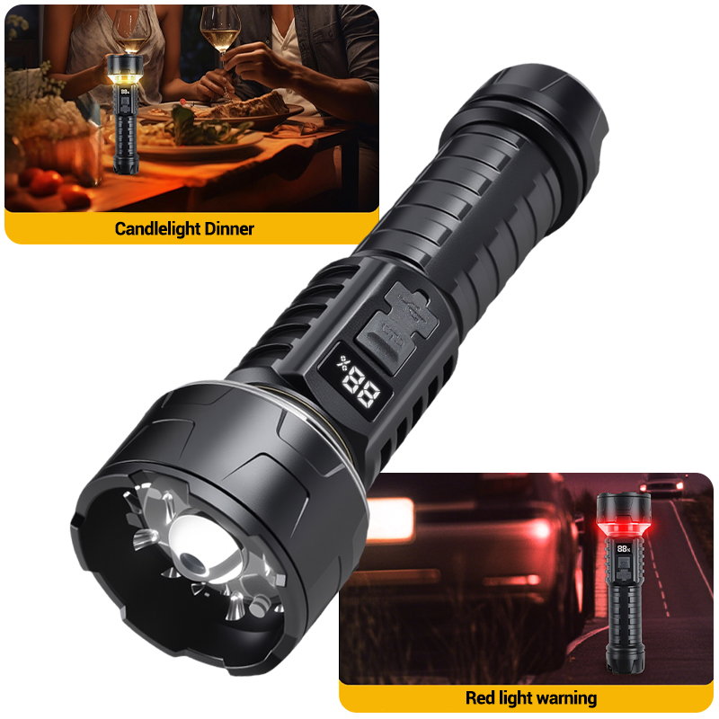 COB LED Flashlight Rechargeabl - Outdoor Adventure Trips のレビューと価格