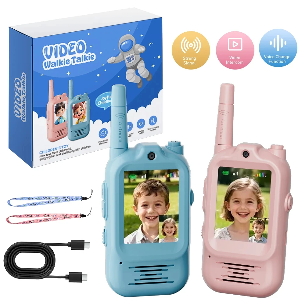 2pcs Kids Video Walkie Talkie  - Outdoor Adventure Video のレビューと価格