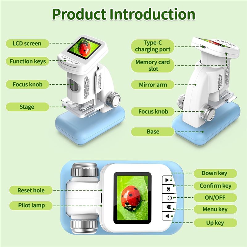 ABZL Explore Science Kids Digi - Outdoor Adventure Microscope のレビューと価格