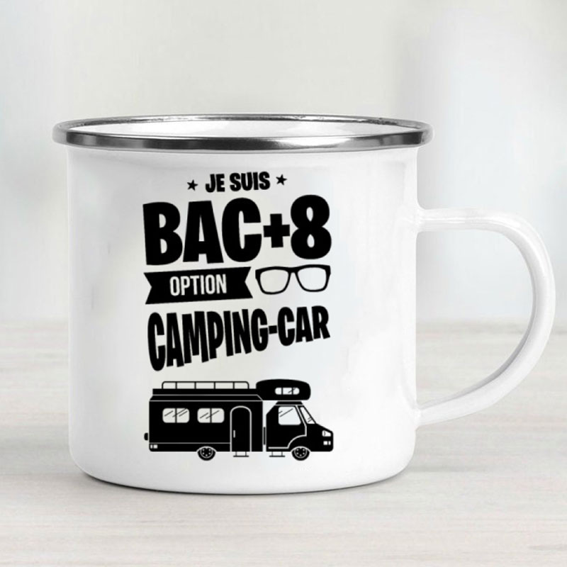 Camping Car Enamel Mug Adventu - Outdoor Adventure Ideas のレビューと価格