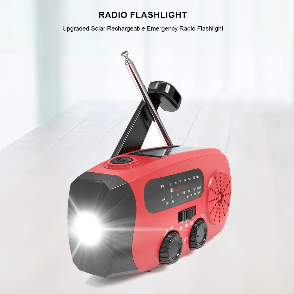 Portable Emergency Crank Radio - Emergency Radio Solar のレビューと価格