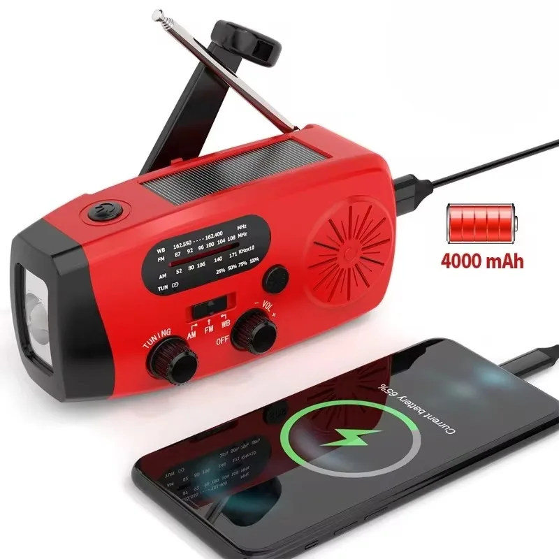 Portable Multifunctional Handh - Emergency Radio Solar のレビューと価格
