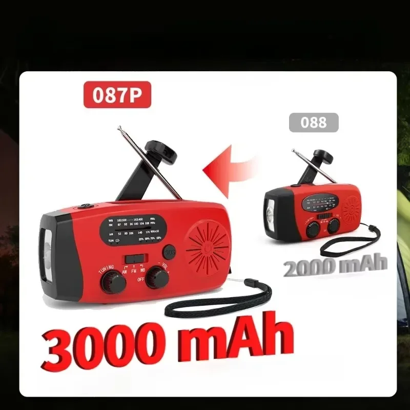 Portable Multifunctional Handh - Emergency Radio Solar のレビューと価格