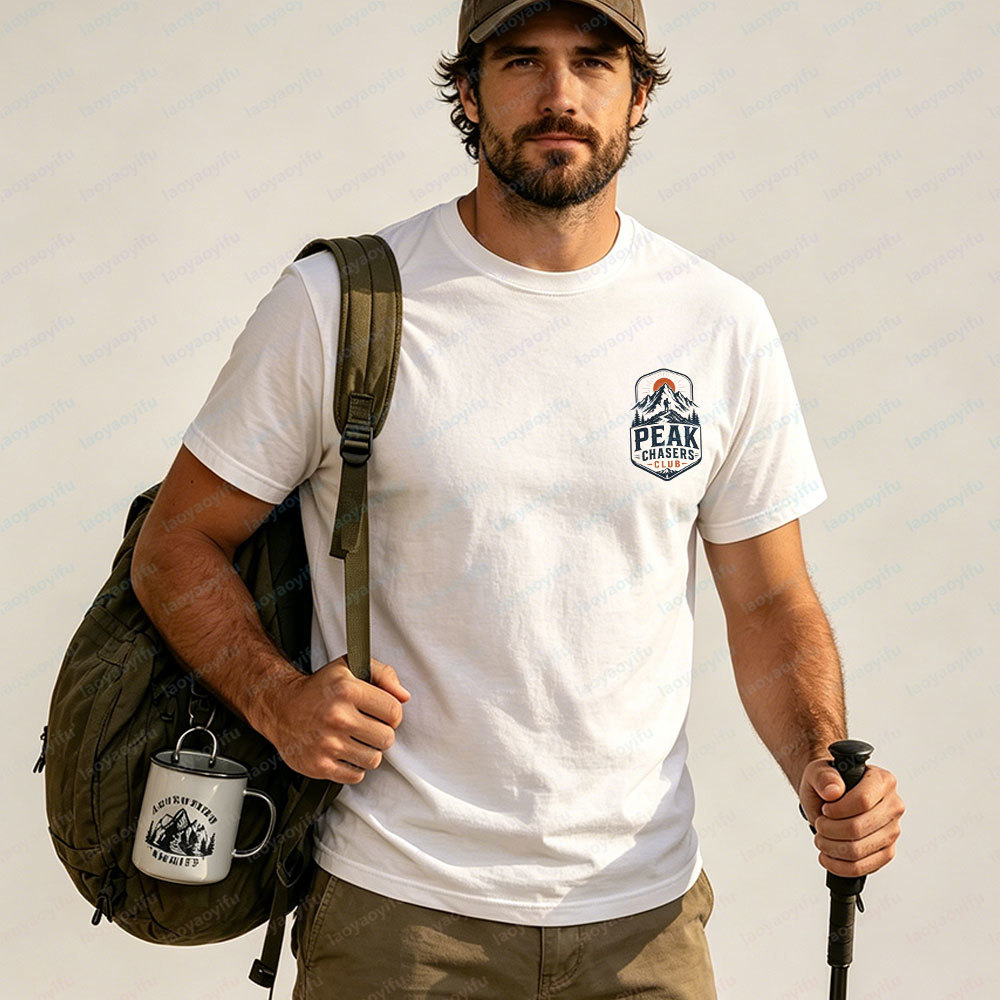 Peak Chasers Club Tshirt Fashi - Outdoor Adventure Club のレビューと価格