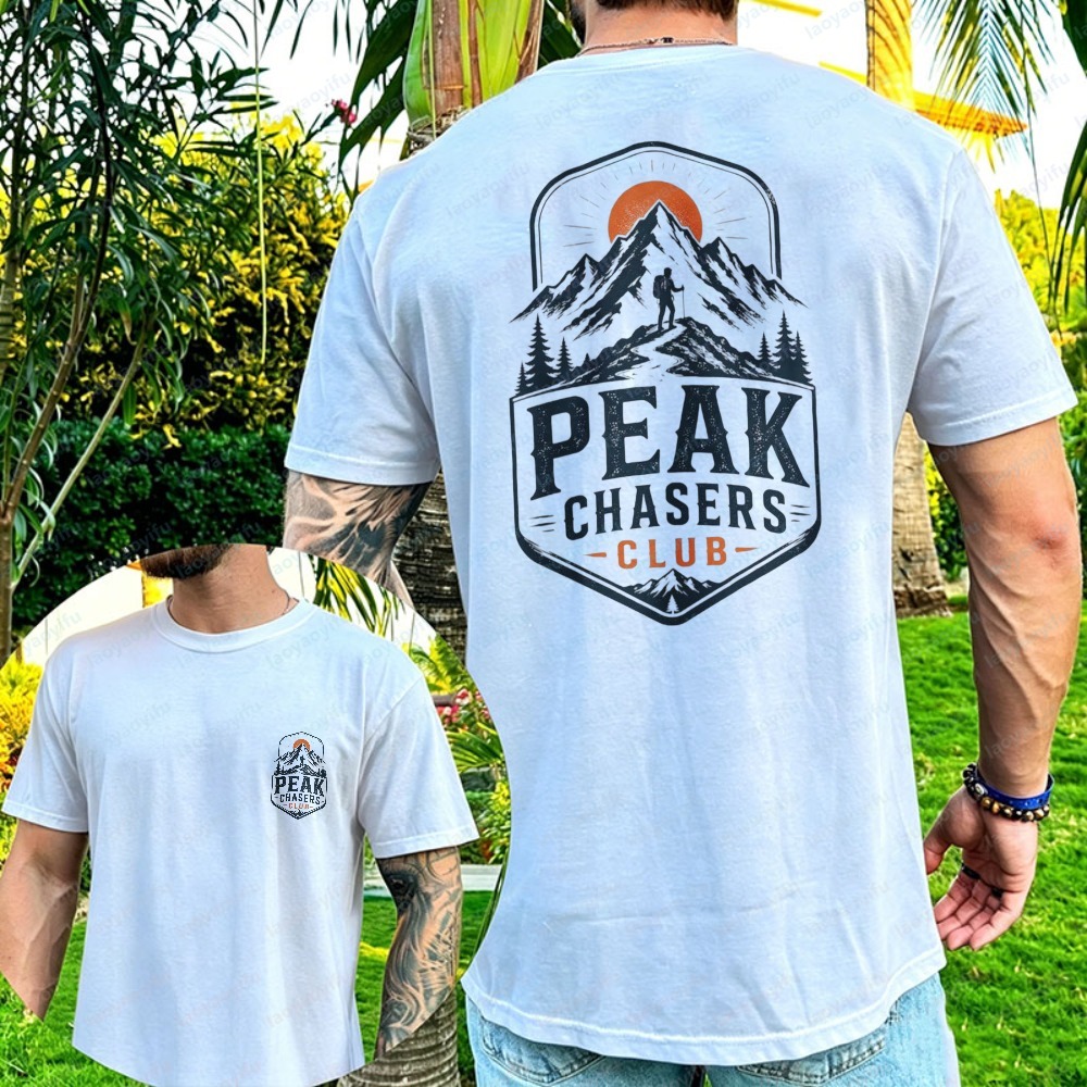 Peak Chasers Club Tshirt Fashi - Outdoor Adventure Club のレビューと価格