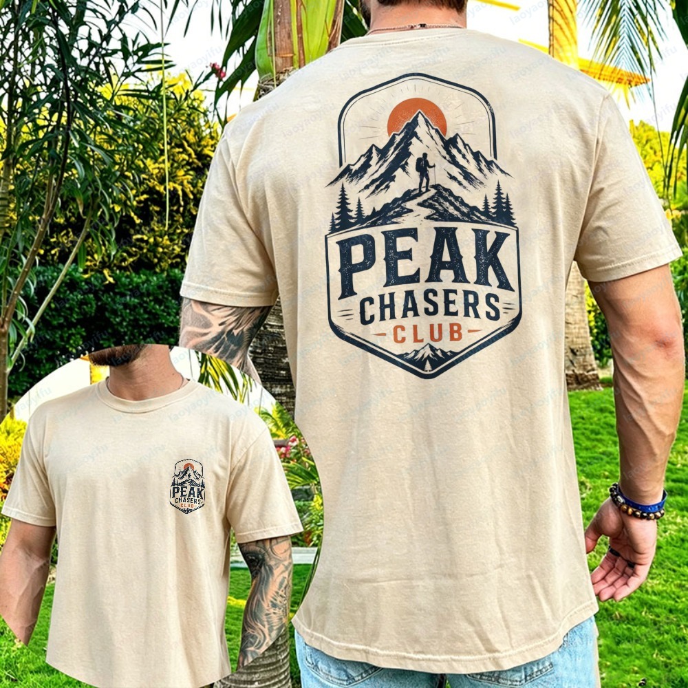 Peak Chasers Club Tshirt Fashi - Outdoor Adventure Club のレビューと価格