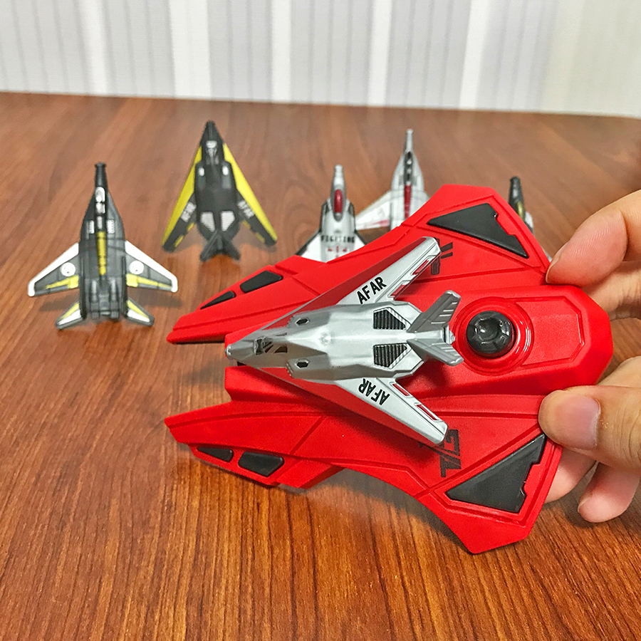6pcs Fighter Plane Red Launche - Outdoor Adventure Game のレビューと価格