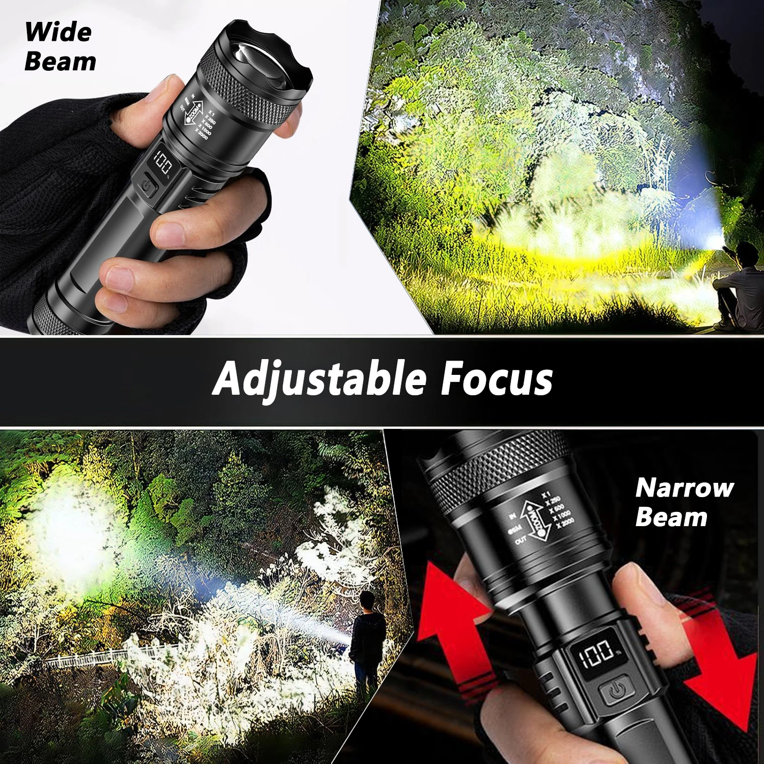 Ultra Bright LED Flashlight 20 - Outdoor Adventure Trips のレビューと価格