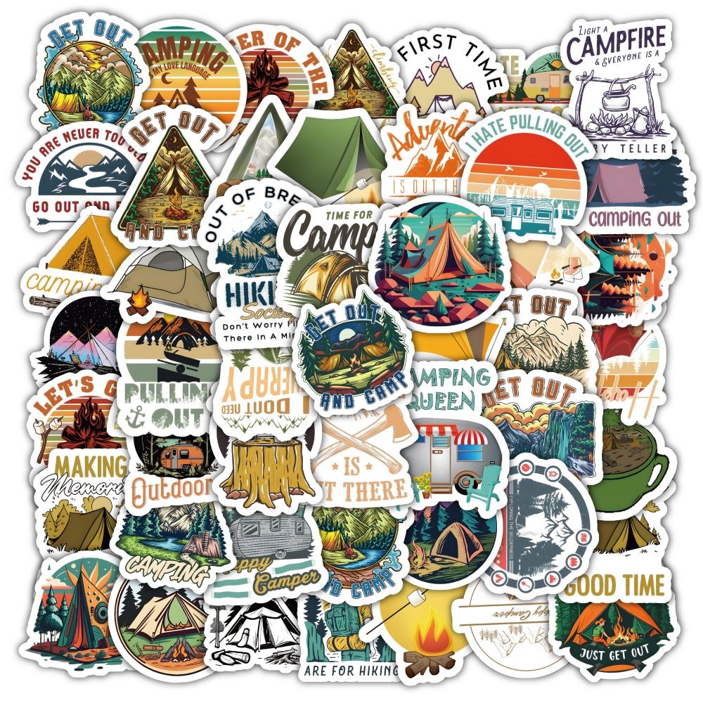 60Pcs Outdoor Camping Style B  - Outdoor Adventure Stores のレビューと価格