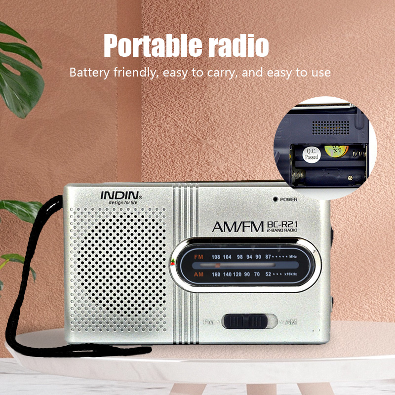 BC-R21 Portable AM FM Radio Re - Emergency Radio Solar のレビューと価格