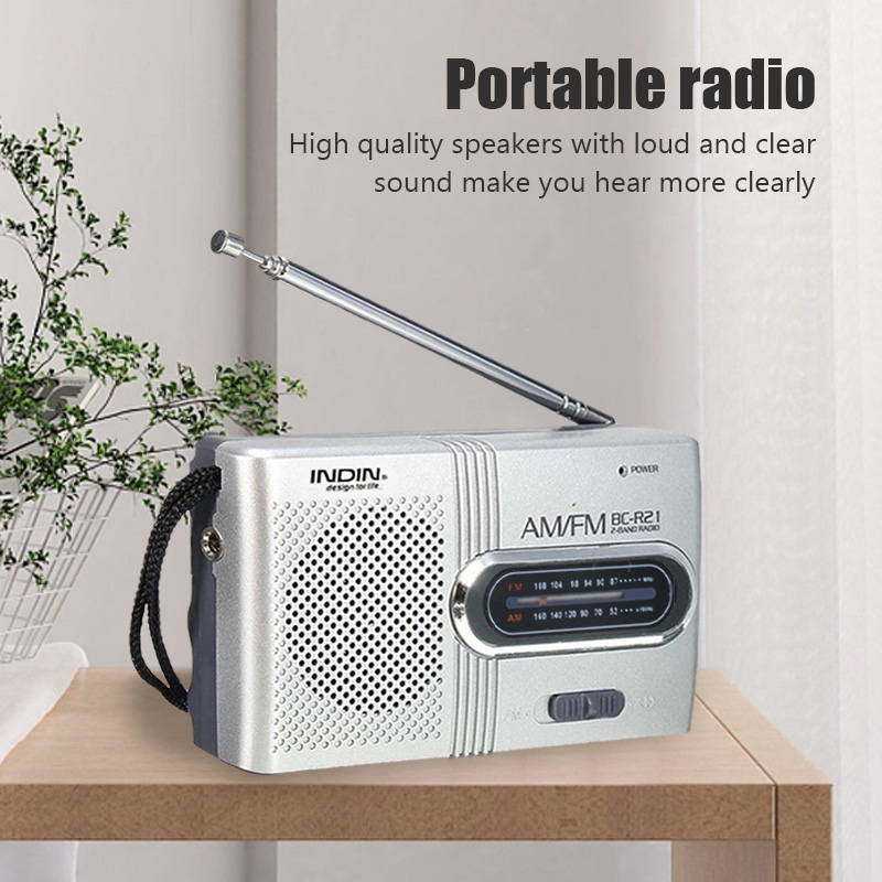 BC-R21 Portable AM FM Radio Re - Emergency Radio Solar のレビューと価格