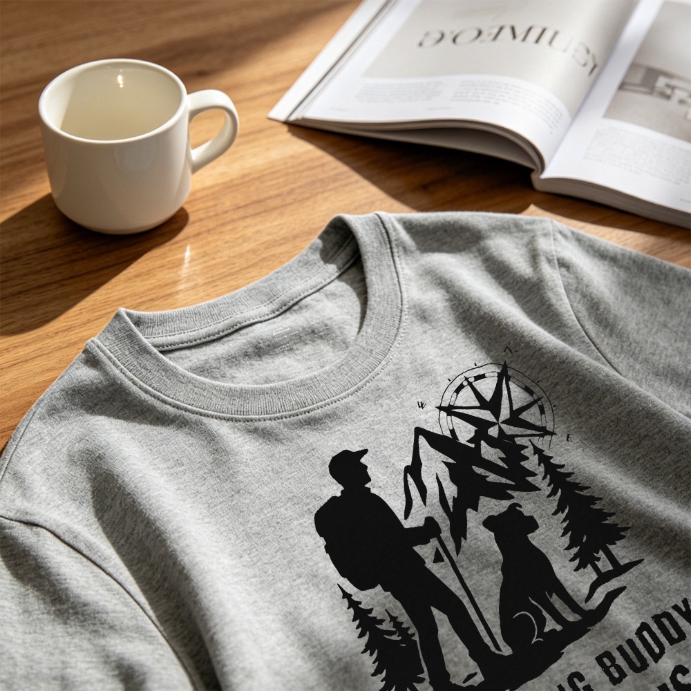 Hiking Men TShirt Dog Lover Ou - Outdoor Adventure Ideas のレビューと価格